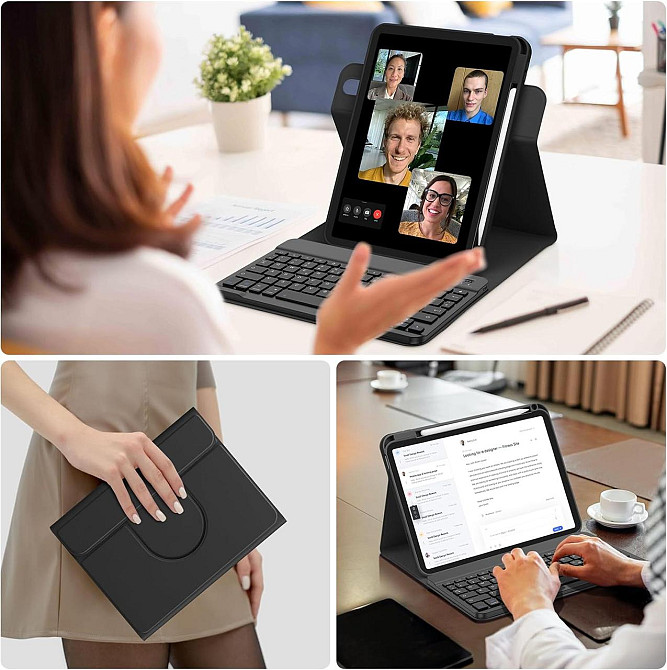 Клавиатурный чехол для iPad 11-го поколения 2025 / 10-го поколения 2022 11