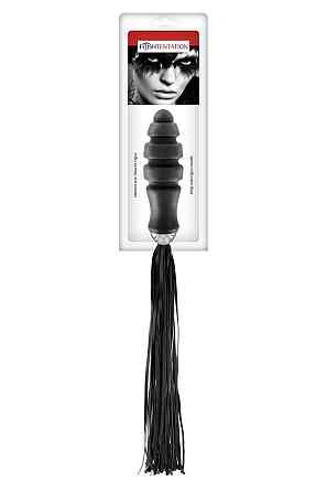 Флогер з ручкою для проникнення Fetish Tentation Whip with Ogive Handle Sex Aura Київ
