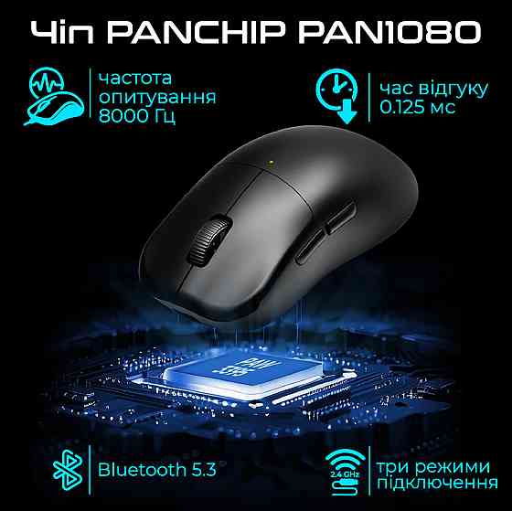 Миша бездротова RAWM ES21 White ( 15049 ) Харьков
