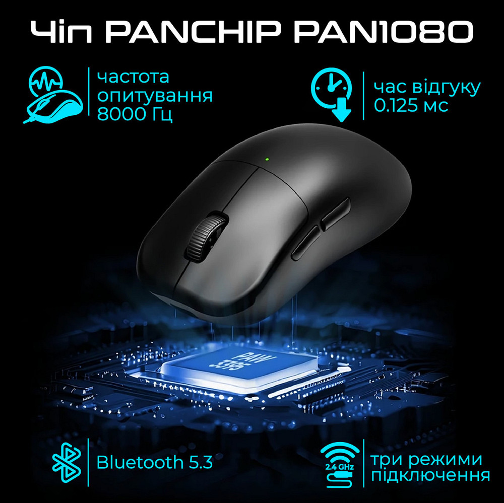 Миша бездротова RAWM ES21 White ( 15049 ) Харьков - изображение 2
