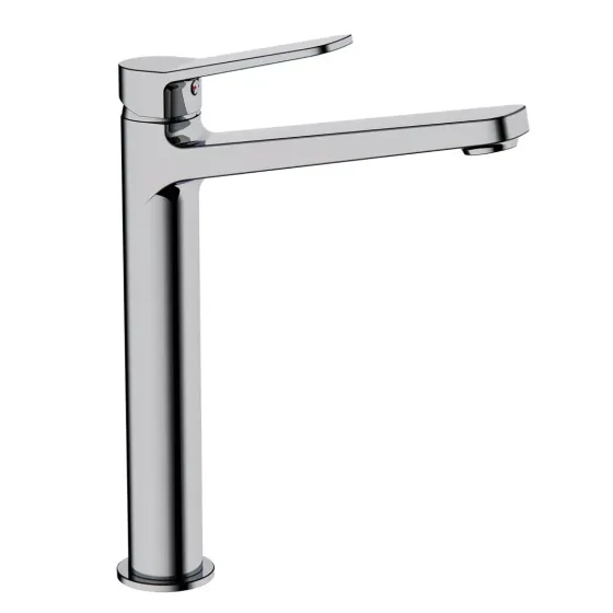 Смеситель для умывальника высокий Frap F1061-2 хром Киев