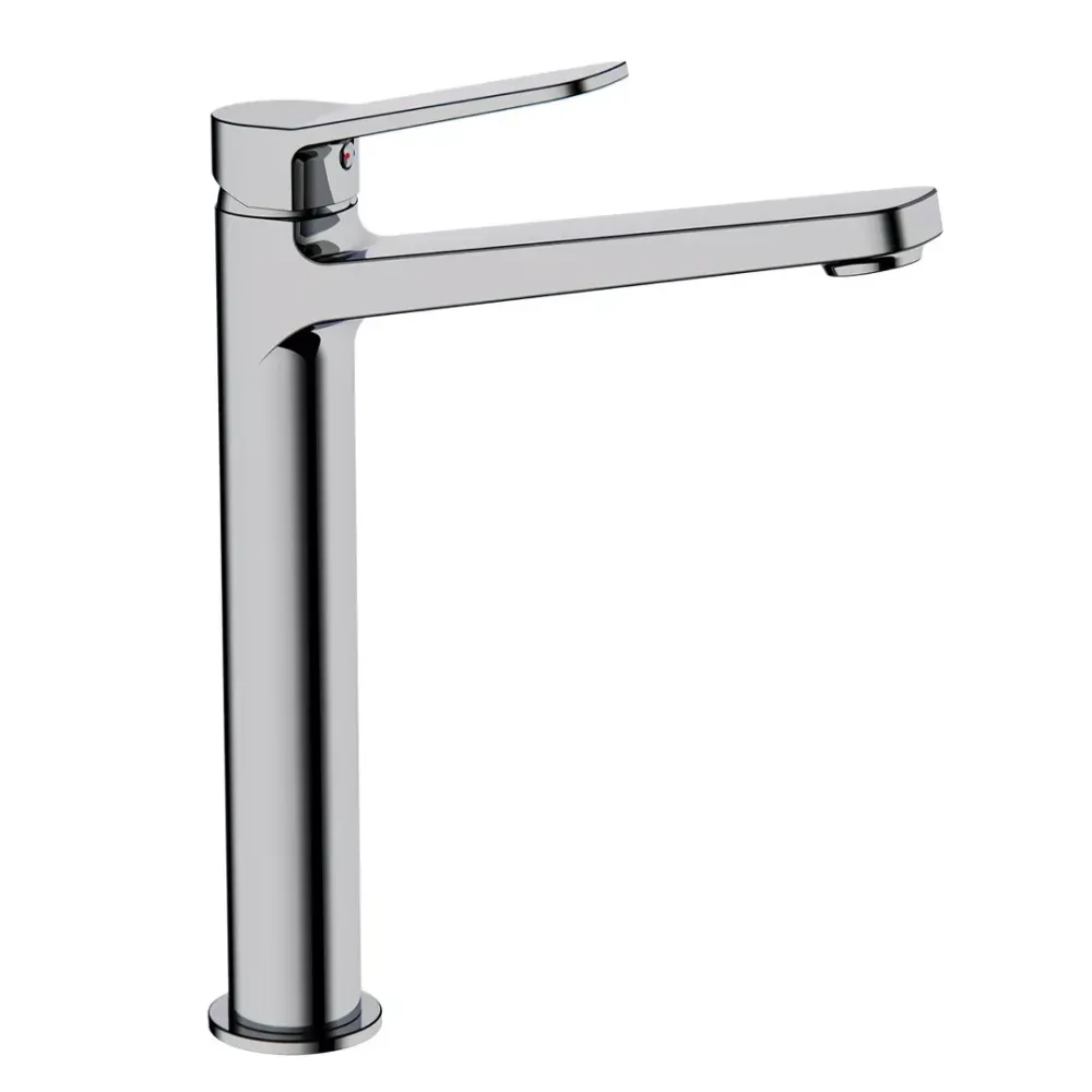 Смеситель для умывальника высокий Frap F1061-2 хром Киев - изображение 1