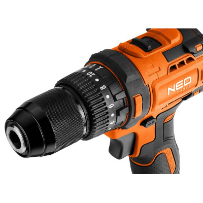 Шуруповерт Neo Tools Energy+ 18V, бесщеточный, 95Нм, 0-320/0-1700об/мин 1.2кг (без АКБ и ЗУ) (04-619) Винница - изображение 8