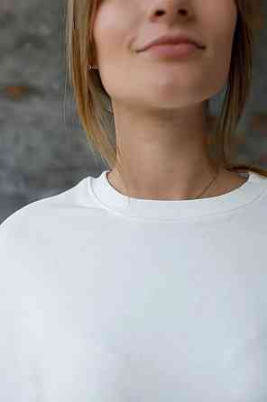 Костюм спортивний жіночий худі з шортами Молочний M/L Харків