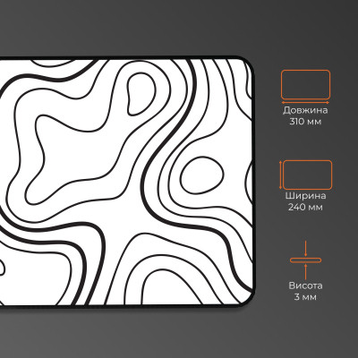 Коврик для мышки GamePro Speed/Control White (MP085AW) Винница - изображение 4