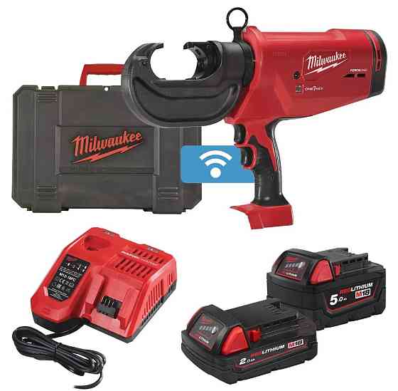 Обжимник гідравлічний акумуляторний для кабелів MILWAUKEE, M18 HCCT109/42-522C (+ЗП, 1ак.Х2Аг, 1ак.Х5Аг, кейс) Одеса