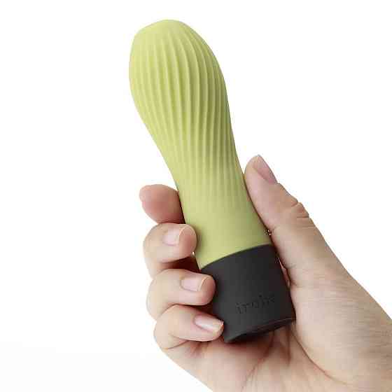 Вібратор IROHA ZEN Matcha з ніжною ребристою поверхнею Sex Aura Київ