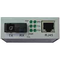 Медіаконвертер Step4Net 10/100Base-TX to 100Base-FX, SM, 1550nm, SC/PC, 20км (MC-D-0,1-1SM-1550nm-20) Київ