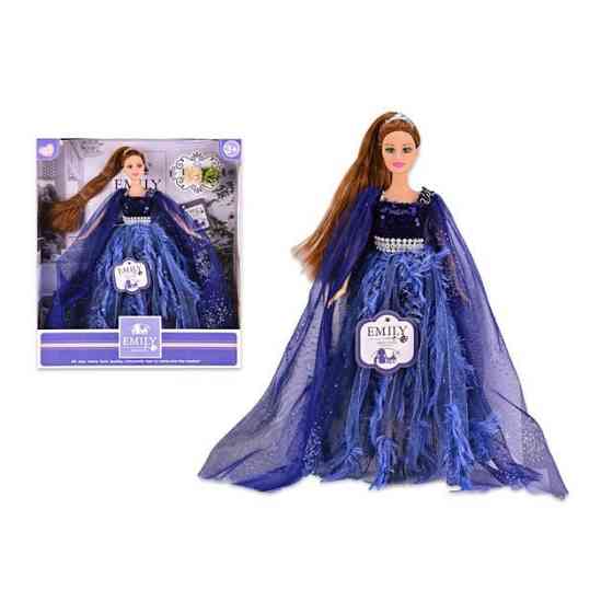 Лялька Emily арт. QJ089D (48шт/2) з аксес, короб. 25,8*6,5*32,5 см, шт Київ