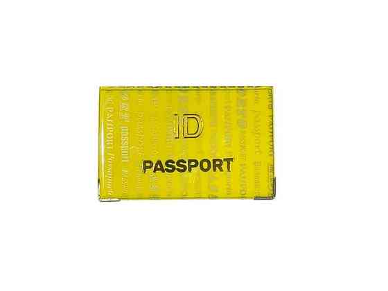 Обкладинка для ID картки 132-Ра жовтий ID PASSPORT глянец ТМ ЛЮКС КОЛОР Київ