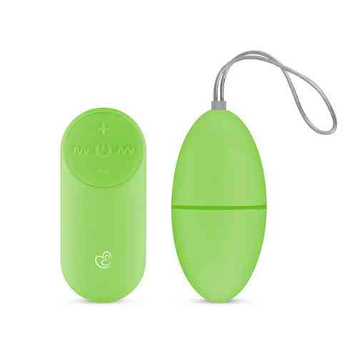 Вибраируйте с пультом Easytoys Remote Control Vibrating Egg, зеленое Sex Aura Киев