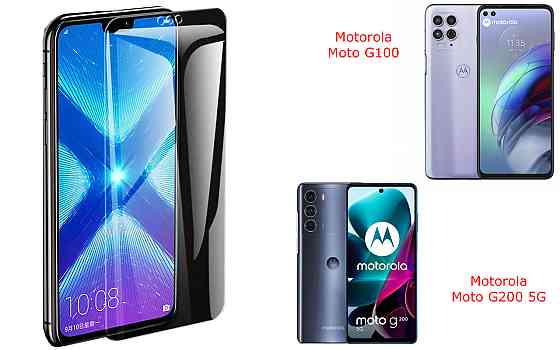 Защитное стекло NeoGlass для Motorola Moto G100, Moto G200 5G – ультрапрозрачное и устойчивое Киев
