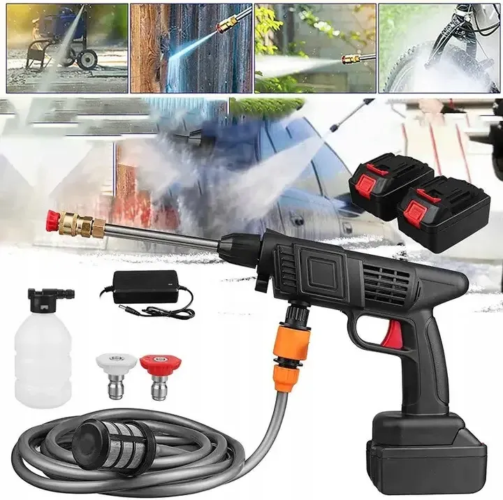 Мощная и компактная мойка для авто I Беспроводная автомойка пистолет-распылитель высокого давления Одесса - изображение 2