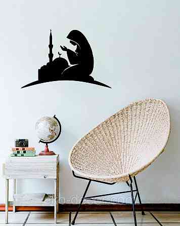 Декоративное настенное Панно «Ислам» Декор на стену 110*71 см, Черный Киев