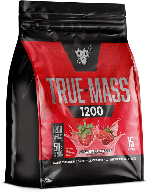 Гейнер BSN True Mass 1200 4.65 kg (Strawberry) Луцк - изображение 1