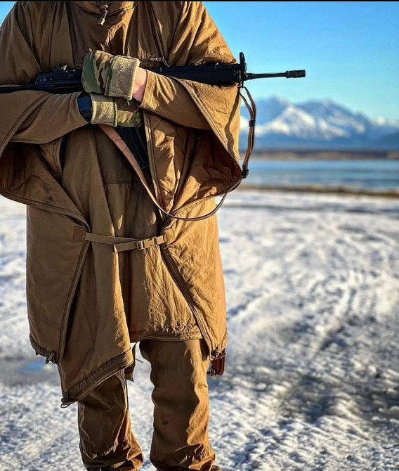 Тактичне пончо Swagman Roll Helikon-Tex 145х200см (Коричневий) Вінниця - фото 4