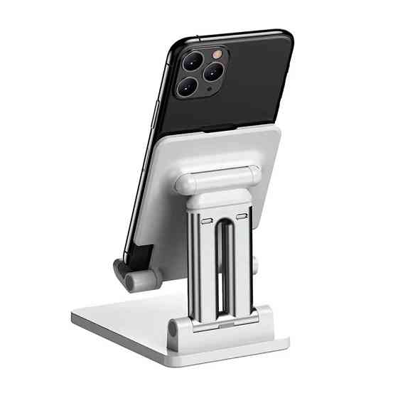 Підставка-тримач настільна для телефону JK007, складна, біла Кам'янець-Подільський
