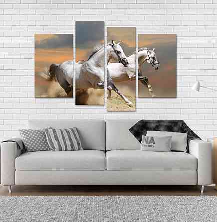 Модульна картина Коні Art-62_4 Київ