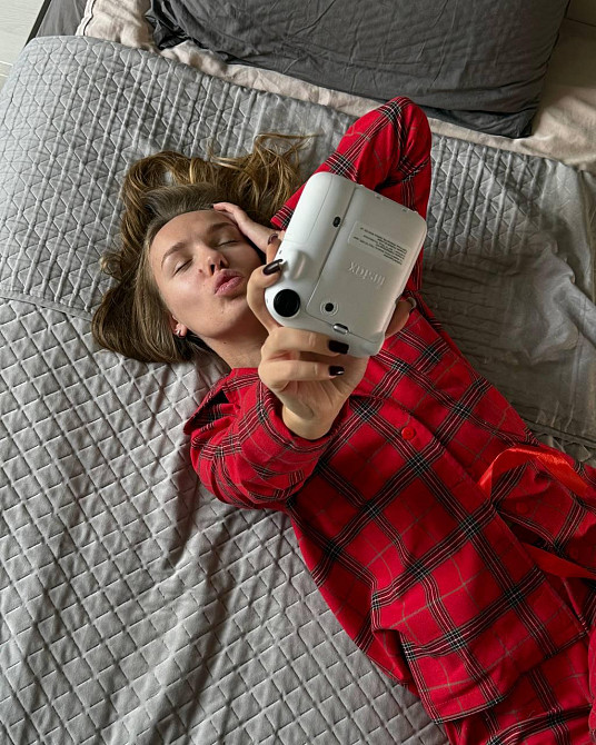 Жіноча затишна домашня піжама в клітинку байка Одеса - фото 15