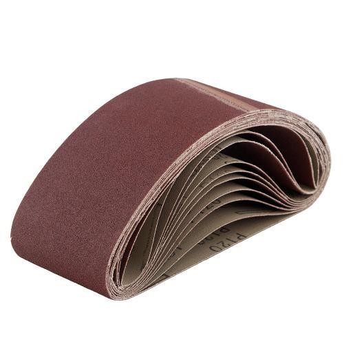 Стрічка шліфувальна нескінченна 75х457мм, зерно 120, 10шт Alloid Одесса - изображение 6