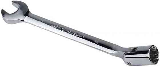 Ключ рожково-торцевий шарнірний 15мм Forsage F-75215(R) Одеса