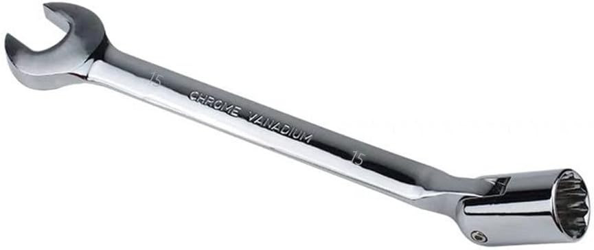 Ключ рожково-торцевий шарнірний 15мм Forsage F-75215(R) Одеса - фото 1