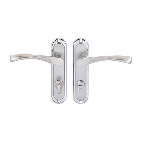 BRUNO Ручка на планке Bravo WC м.ц.62 мм мат.никель/ хром вж (до мех 1251вж) Киев