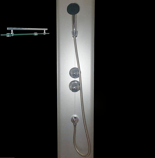 Душовий бокс квадратний NIDA L90GBB (L90B) BRAVO (4уп.) (000026942) Київ - фото 3