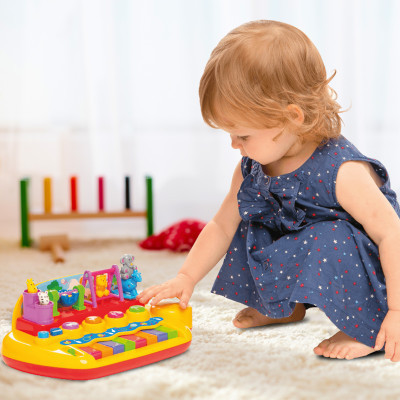 Развивающая игрушка Kiddi Smart Пианино – Зверята на качелях (украинский) (063412) Винница - изображение 5