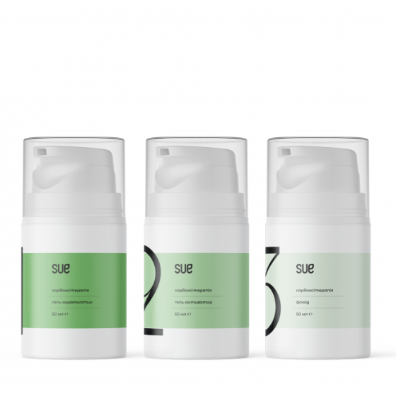 Карбокситерапия с азелаиновой кислотой Sue 3*50 мл Киев