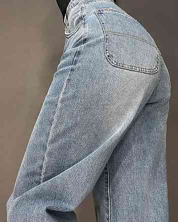 Джинсы женские Cool Angels 3101 SKATER jeans бананы высокая талия стрейчевые светло синие, светло-си Одесса