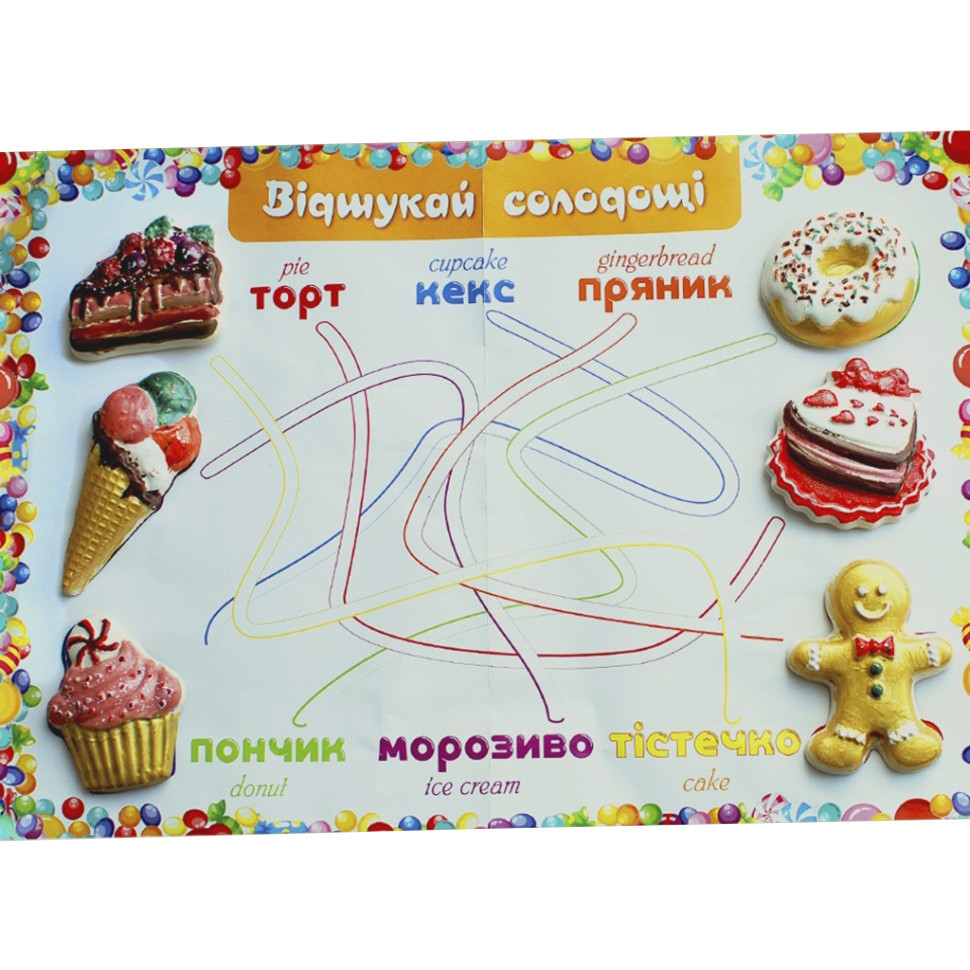 Кондитерська лавка. Гіпсова розфарбування на магнітах 92652 Вінниця - фото 6