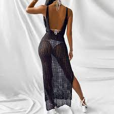 Чорна туніка-сукня пляжне Чорний 42/48 Харків - фото 3