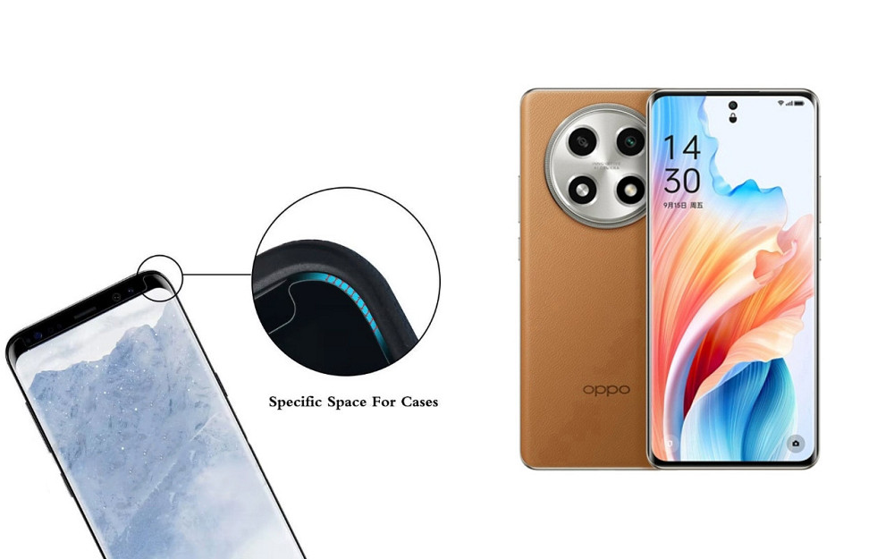 Защитное стекло HyperGlass Pro для Oppo A2 Pro – максимальная чувствительность и защита Киев - изображение 3