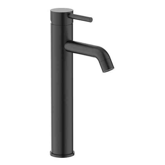 Смеситель для раковины высокий Volle CRUZE de la noche черный/матовый 1547.010204 Киев