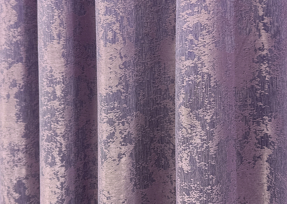 Комплект готових штор VR-Textil Жакард Sultan YL № 1764ш Бузковий 150х250 см 2 шт (39-854) Київ - фото 7