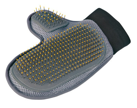 Trixie TX-23392 Щетка-рукавица массажная с шариками для собак 18-24см Винница - изображение 1