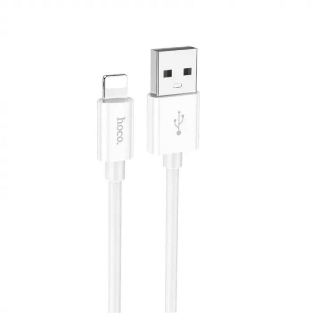 Кабель HOCO X87 Magic силіконовий живлення та передачі даних Lightning, колір білий 6931474783202 Одеса - фото 1