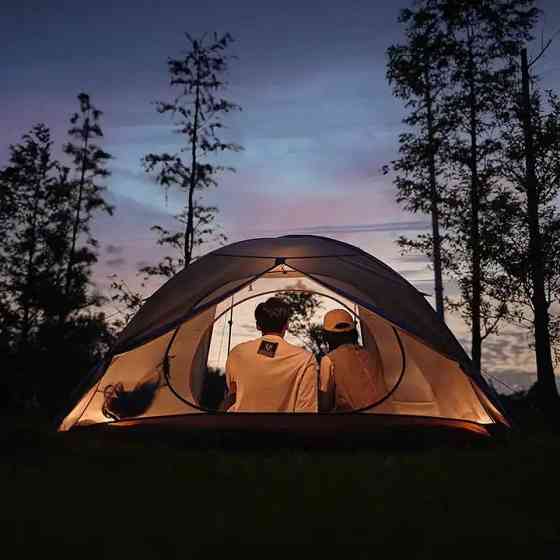 Намет двомісний Naturehike CNK2300ZP024, коричневий Київ