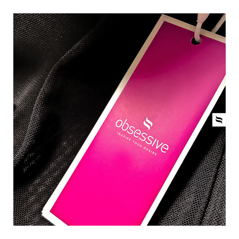 Комплект корсет з трусиками Obsessive 860-COR-1 чорний, S/M Sex Aura Київ - фото 8