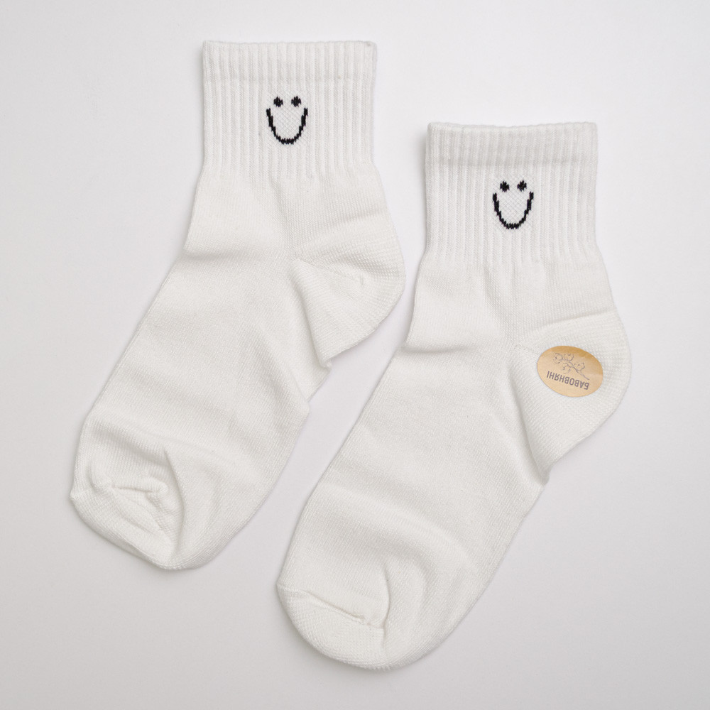 Набор носков мужских хлопковых 10 пар Youstar 053 Низкие 41-47 Белый Сумы - изображение 11