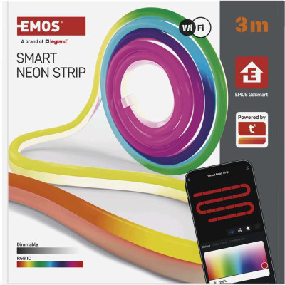 Світлодіодна стрічка EMOS ZPW313I NEON white 3 m 24 Вт RGBIC WiFi (ZPW313I) Вінниця - фото 10