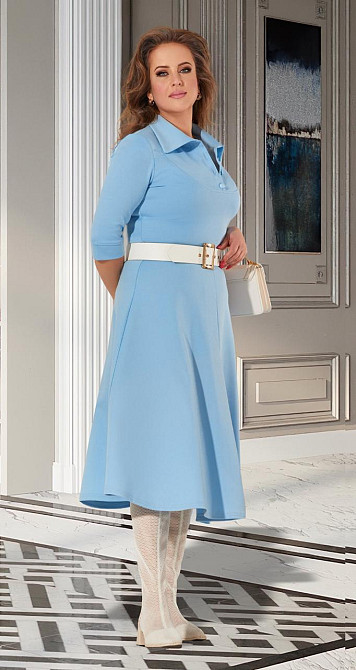 Красивое голубое платье (42) Киев - изображение 7