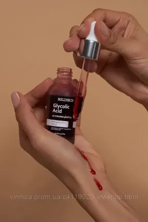 Кислотна сироватка-пілінг для обличчя HOLLYSKIN Glycolic Acid 30 мл Чернівці - фото 2