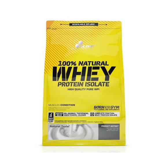 100% Natural Whey Protein Isolate (600 g, natural) Луцьк