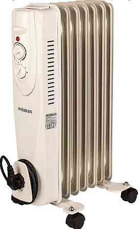 Обігрівач масляний, батарея, INTERLUX INO-7015W, 1.5 кВт, 15м2 Київ