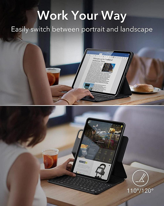 ESR чехол-клавиатура для iPad Pro 12.9