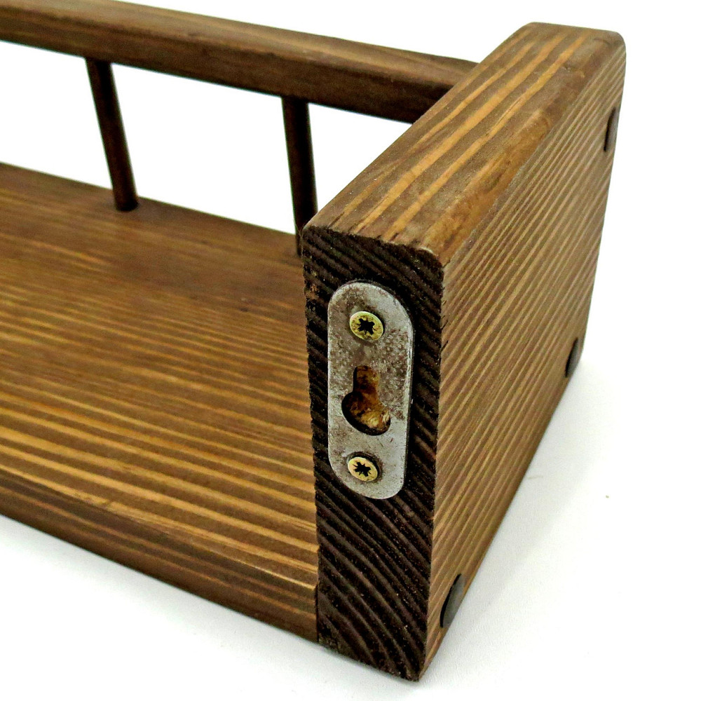 Настінна полиця "Еврика 40" капучино Миколаїв - фото 4