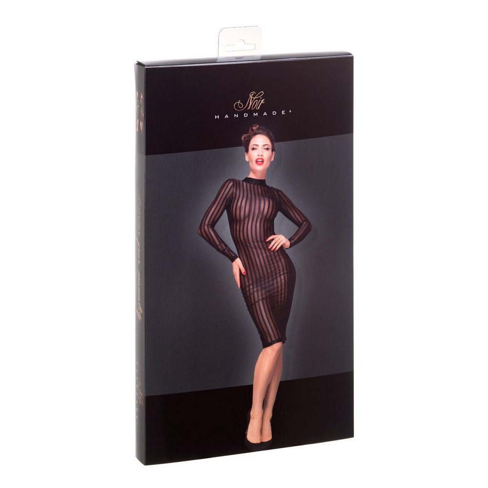 Сукня з мокрим ефектом Noir Handmade F182 Classic dress made of elastic tulle, XL Sex Aura Київ - фото 6