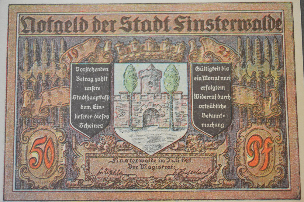 Німеччина. Нотгельд. 50 Pf ( 13 ) Полтава - фото 1